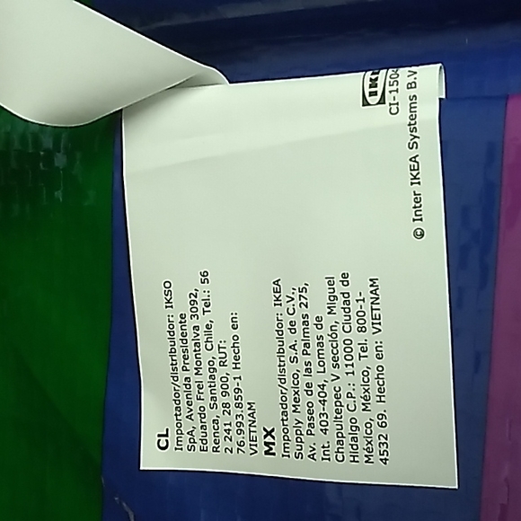 2 Ikea Bags STORSTOMMA + KVANTING Rainbow totes Bags pride Bundle - Picture 8 of 9